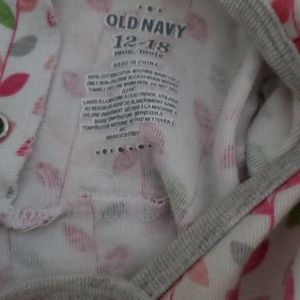 OLD NAVY 12-18M Romper
